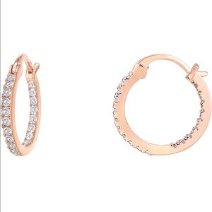 PAVOI 14K Rose Gold Plated 15mm Earrings